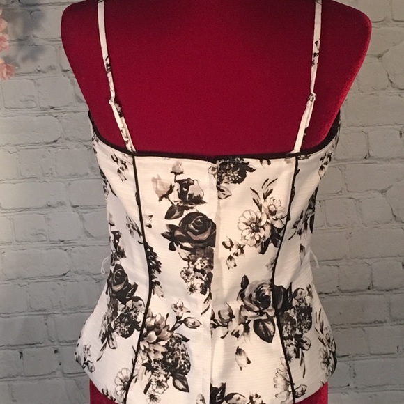 Elegant White House Black Market Bustier - size 10 - Picture 2 of 12
